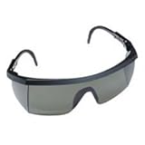 AO SAFETY 14301-00000 NASSAU PLANO PLUS SAFETY EYEWEAR WITH BLACK FRAME & GRAY LENS [並行輸入品]