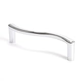 Berenson Advantage Plus 6 Collection 96mm Center Handle Cabinet Pull, Polished Chrome [並行輸入品]