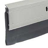 Frost King A62/36SN Premium Extra Wide Aluminum and Vinyl Door Sweep 2-Inch by 36-Inch,, Satin Nicke