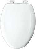 Bemis Mfg 120slowe 000細長いプラスチックトイレシート、whisper-close、easy-clean &変更sta-titeヒンジホワイト 2 120SLOWE 000