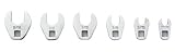 Stanley Proto J47000CF 1/4-Inch Drive 6 Piece Crowfoot Wrench Set [並行輸入品]