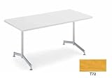 コクヨ　イートイン　シリーズ　テーブル　リフレッシュテーブル　Ｔ字脚　高さ700mmタイプ　天板寸法　幅1200×奥行き800mm　突板　塗装脚