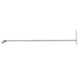 Beta 952L 12mm Long T Handle with Swivelling Socket Wrench, 6 Point, with Chrome Plated by Beta Tool