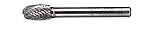 ムラキ MRA超硬バー タマゴ形 クロスカット φ6mm 6.0X10 CB6C101