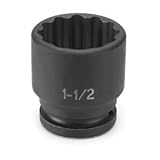 GRY-3174R Deep Impact Standard Socket - 0.75 Drive x 1.56 in.