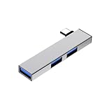 90度高速速度USB Cドッキングステーション4ポートハブUSB3.0 PCラップトップのデータ転送USB Cハブ