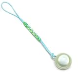 [クラフトハウス] 水琴鈴 根付け 5色 鈴 宝来鈴 (グリーン)