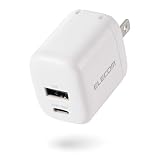 エレコム 充電器 33W 2ポート Type-C USB-A PD対応 【PSE技術基準適合/PPS対応/急速充電】 ホワイト EC-AC11433WH
