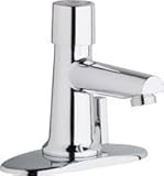 Lavatory Faucet, Push Button, Deck, .25 gpc [並行輸入品]