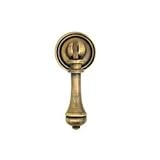 Brass knob E.004 アンティーク 取っ手 真鍮 金具 ドアノブ 家具 引出し