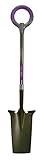 Radius Garden 25103 Pro-Lite Ergonomic Carbon Steel Spade, Purple [並行輸入品]