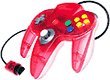 コントローラーBrosクリアレッドN64
