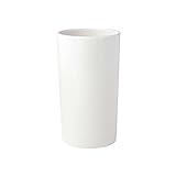 無印良品　磁器ベージュキッチンツールスタンド　約直径９×高さ１６ｃｍ