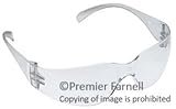 3M Virtua 11326-00000-100 Clear Polycarbonate Standard Safety Glasses - 99.9 % UV Protection - Wrap 