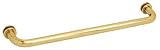 CRL真鍮仕上げ片面レギュラースタイル24インチタオルバーforガラス