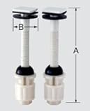 LIXIL(リクシル) INAX シャワートイレ用取付ボルトキット(2本入り) H20-122