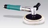 Dynabrade 51393 6"-8" (152mm-203mm) Dia. Right Angle Two-Hand Rotary Buffer, 1 hp, 4500 rpm, Rear Ex