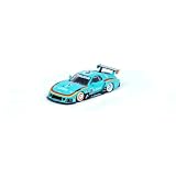 Inno Models RX7 (FD3S) LB-スーパーシルエット RHD (右ハンドル車) #15 ライトブルー ストライプ入り 1/64 ダイキャストモデルカー IN64-LBWK-RX7-03