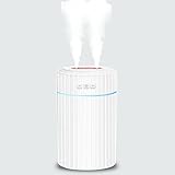 加湿器 卓上加湿器 大容量 1.8L アロマ対応 上から給水 お手入れやすい 5畳-10畳 静音 6段階ミスト調整可能 超音波式加湿器 7色