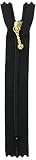 Y.K.K ポーチ用 コイルファスナー 12cm 10本入 黒 3CF-12-580