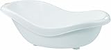 B?b? Confort 30309100 Ergonomic Bathtub with Drain White with Positive Waves Theme by Dorel France