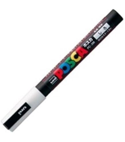 Amazon | 三菱鉛筆 ポスターカラーマーカー ポスカ POSCA 極細 PC-1M