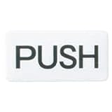 シロクマ チークサイン PUSH NP-11-1 50m/m×25m/m×2.0t 木目
