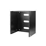 StarTech.com スチール製ラックマウントブラケット(19インチ/12U/奥行き12インチ) ネットワーク/ラックマウント機器対応 WALLMNT12