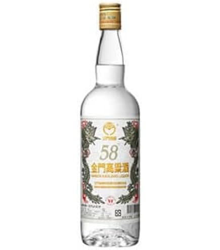 Amazon.co.jp: 【金酒】 金門高粱酒 台湾 酒 土産 高粱酒 58度*2 大
