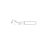 【キャンセル不可】DR97220 1.8mm 交換用こて先 （ＥＡ304ＡＢ・ＡＣ・ＡＥ用）