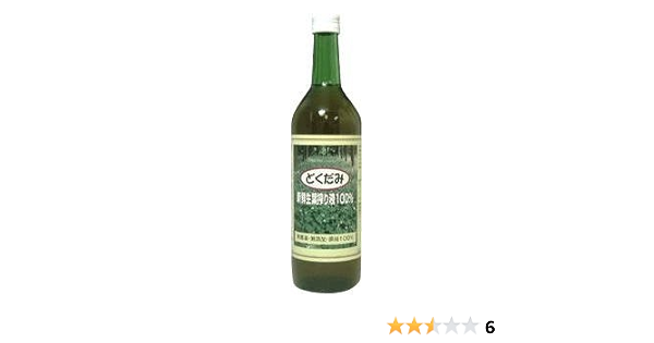 Amazon 国産ドクダミ生葉ドリンク どくだみ新鮮生葉搾り液100 7ml入り 掘り出し市場 お茶飲料 通販