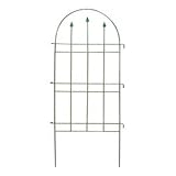 【2枚セット】 トレリス/フェンス 【M】 高さ100cm スチールワイヤー 日本製 〔園芸 ガーデニング用品〕