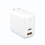 65W PD 充電器 Type C 急速充電器 2ポート USB-A USB-C Omnia Mix GaN 窒化ガリウム採用 PD対応/P