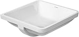Duravit 305430000 Starck 3 Vanity Basin 43 Cm、ホワイト