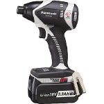 パナソニック 充電インパクトドライバー （18V） グレー EZ7550LR2S-H