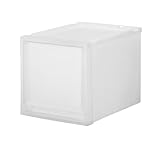 天馬 キッチンやランドリーで使用出来る収納ケース 完成品 フィッツケース FC40 Fits 省スペースにもピッタリな奥行40cm 日本製 アルミ補強板内蔵で積み重ねても頑丈 衣装ケース 収納ボックス【色 クリア】 【サイズ FC40-3030】 【幅30×奥行40×高さ30cm】