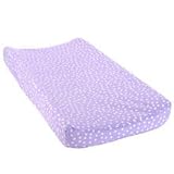 Babies'R'Us Plush Changing Pad Cover - Liliac Dot by Babies R Us