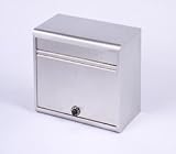 【郵便受け 郵便ポスト 郵便受けポスト】 A4封筒も対応する ダイヤル鍵付き 家庭用 ステンレス 郵便ポスト 新聞受け