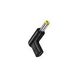 日本の中小企業 MSL FORCE USB-C to DC 変換アダプタ 【5V/9V/12V/15V/19.5V】3A 全30種 DC充電コード L字型 PD充電 3A Type-C 小型 90度 直角 (4.0x1.7(1個), 12V)