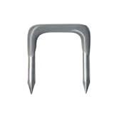 カワグチ 絶縁ステップル NO.4 50個 グレー