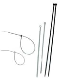 ATD Tools 20418 Black 18" 25-Piece UV Stabilized Nylon Cable Tie [並行輸入品]