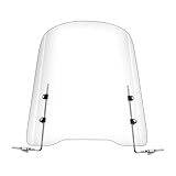 DeeRace オートバイ用ウィンドスクリーン 防風 取り付け簡単 プレミアム 高性能 交換用ウィンドスクリーン デフレクター スクーター ウィンドシールド, 35x37x41.5cm