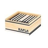 Kapla カプラ 魔法の板 カラー クアドラット 42枚入 C42NB 黒/白 積み木 並行輸入品 [並行輸入品]