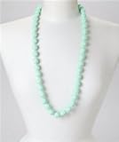 GUMEEZ Lyla Teething Necklace - MINT by GUMEEZ