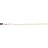 TRUSCO(トラスコ) 塗装用平筆 5本組 天然馬毛 4号 金具幅7mm 毛丈10mm 全 TFBH4