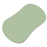 SheetWorld Fitted Bassinet Sheet (Fits Halo Bassinet Swivel Sleeper) - Flannel - Sage - Made In USA 