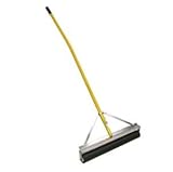 Midwest Rake 70624 Non-Absorbent Roller Squeegee, 60 Ergonomic Yellow Aluminum Handle, 24 by Midwest