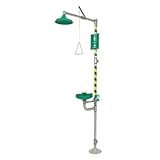 Haws 8320-8325 Combination Shower and Axion MSR Eye/Face Wash with A Green ABS Receptor [並行輸入品]