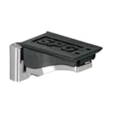 SPG(サヌキ) フラッシュ棚柱用MWフラッシュ棚受 ブラック 1個価格 LA-411