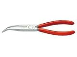 KNIPEX（クニペックス）:2621-200 40°先曲ラジオペンチ(SB) 型式:2621-200